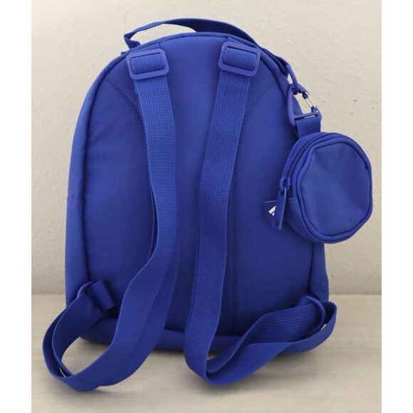 Adidas IU9283 Unisex Semi Lucid Blue Must Have Mini Backpack w/Coin Pouch - Picture 2 of 15